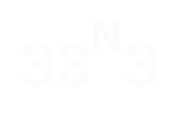 33N3 logo