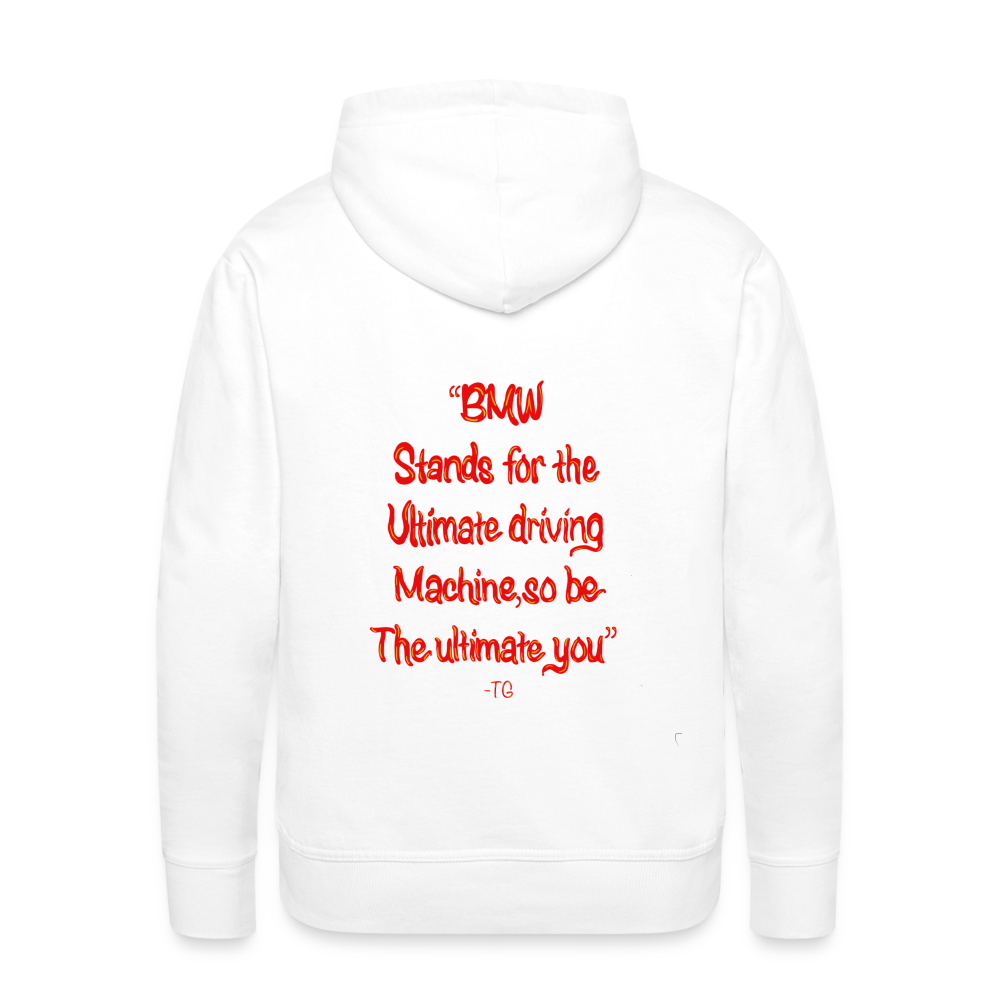 Men’s B The W Hoodie - white