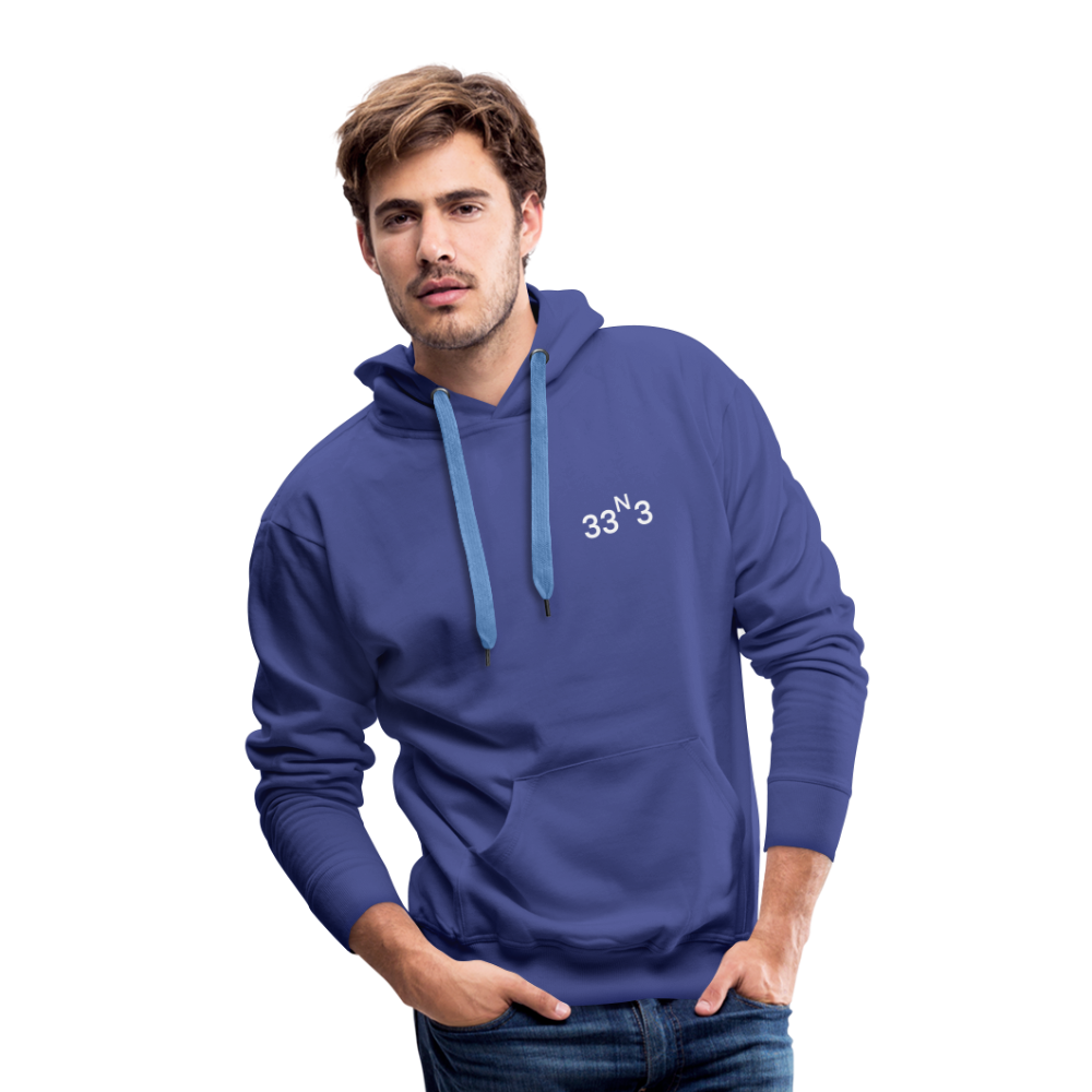 Men’s 33N3 Hoodie - royal blue