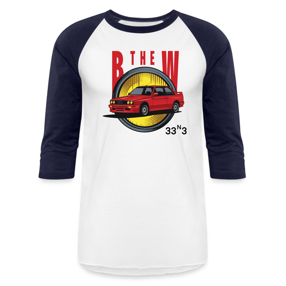 B The W BT-Shirt - white/navy