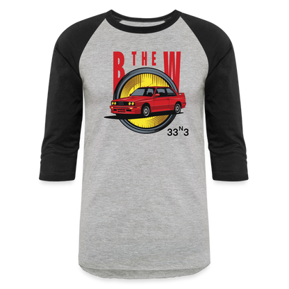 B The W BT-Shirt - heather gray/black
