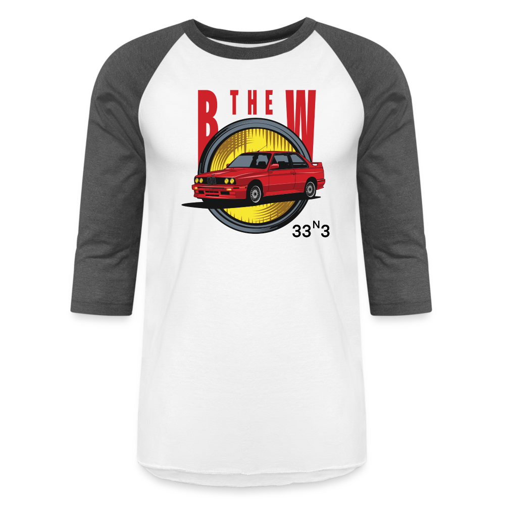 B The W BT-Shirt - white/charcoal